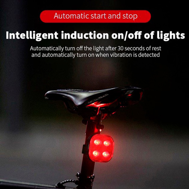 Задній ліхтар для дитячого велосипеда FY-328S, Велосипедний ліхтар із захистом від вологи TX-97 Івано-Франківськ - фото 2