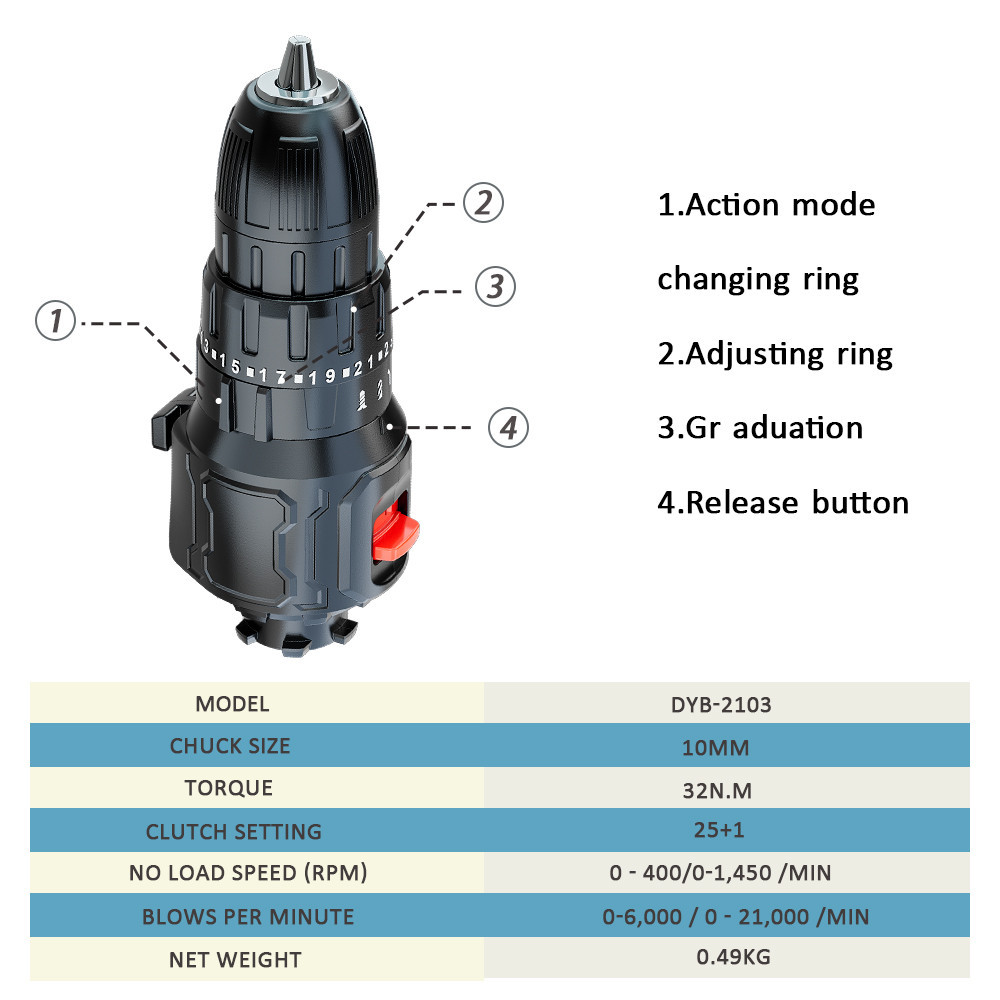 Набор электрических инструментов 8 в 1 набор инструмента (583467931) Киев - изображение 2