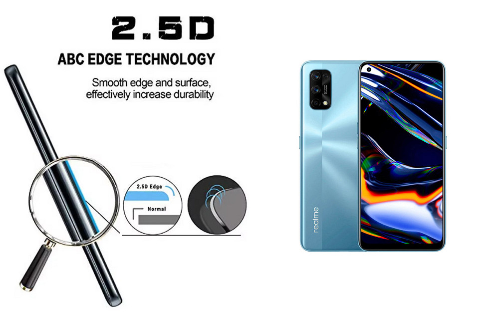 Захисне скло ArmorGlass для Realme 7 Pro – стійке до подряпин та ударів Київ - фото 2