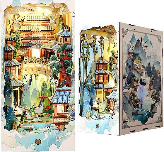 3D Румбокс DIY Bookend Бук Нук Penglai Fairyland stand (JTSL-15A) Київ