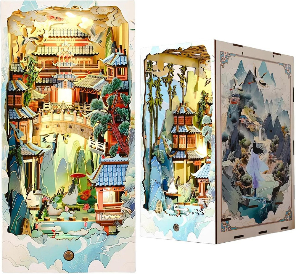 3D Румбокс DIY Bookend Бук Нук Penglai Fairyland stand (JTSL-15A) Київ - фото 1