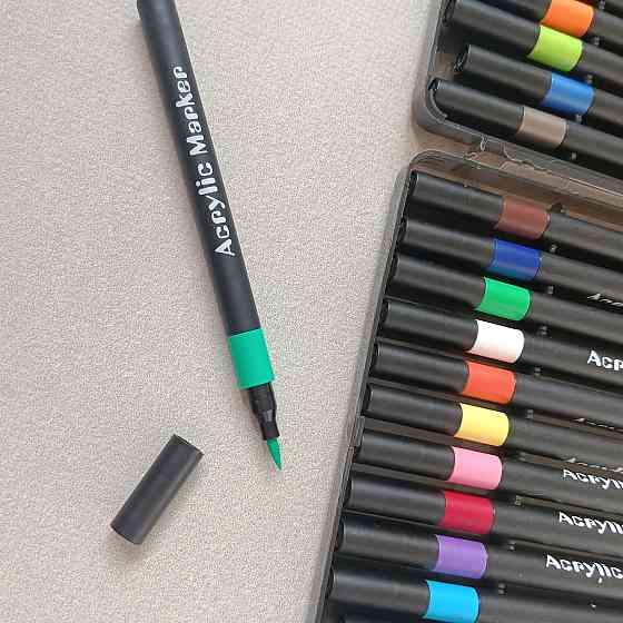 Акрилові Маркери 36 шт. для різних типів поверхні Київ