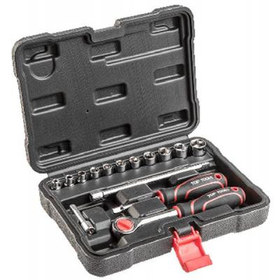 Набор инструментов Top Tools торцевых гаечных ключей 1/4 ", 15 ед. (38D525) Винница - изображение 1