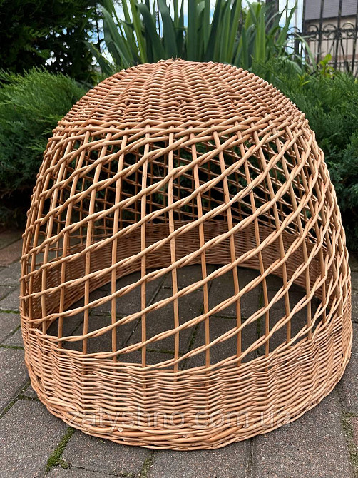 Люстра плетеная большая круглая Киев - изображение 3