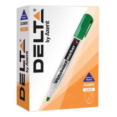 Маркер Delta by Axent Whiteboard D2800, 2 мм, round tip, red (D2800-06) Вінниця