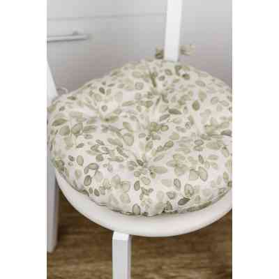 Подушка на стілець Прованс Dх40 Тереза листочки (034533) Вінниця