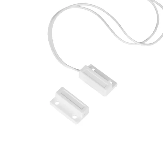 Датчик відчинення магнітоконтактний накладний Trinix СМК 1-9P White на пластикові/дерев’яні поверхні (27-00020) Киев