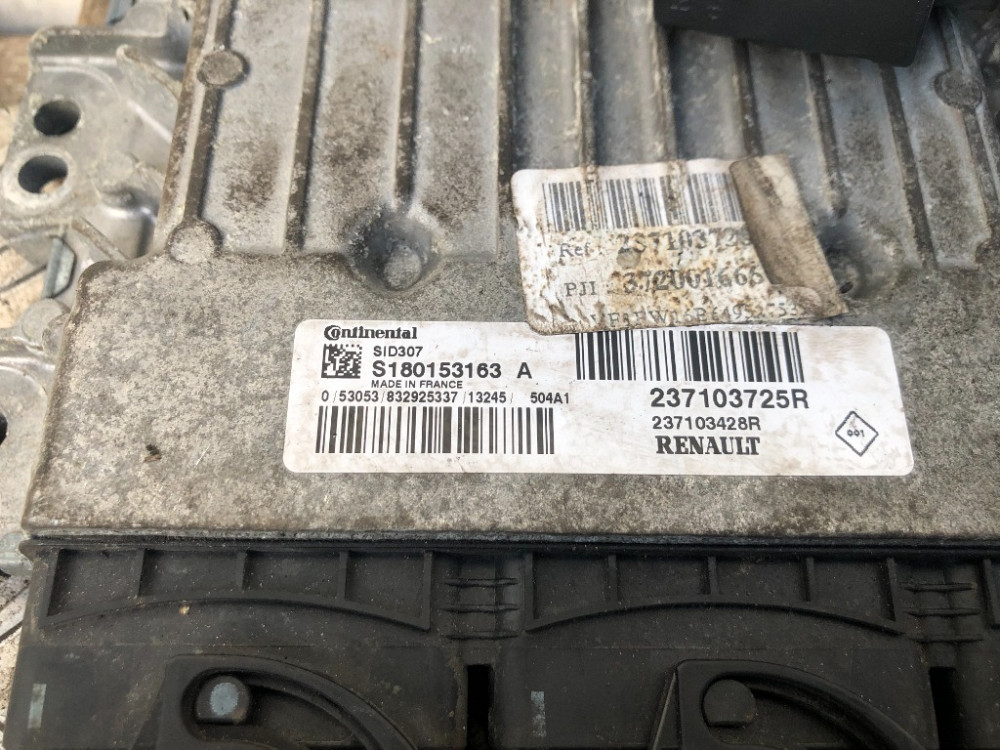 Блок керування двигуном Renault Kangoo 1.5 dci 2008-2016 (237103725R) Ковель - фото 2