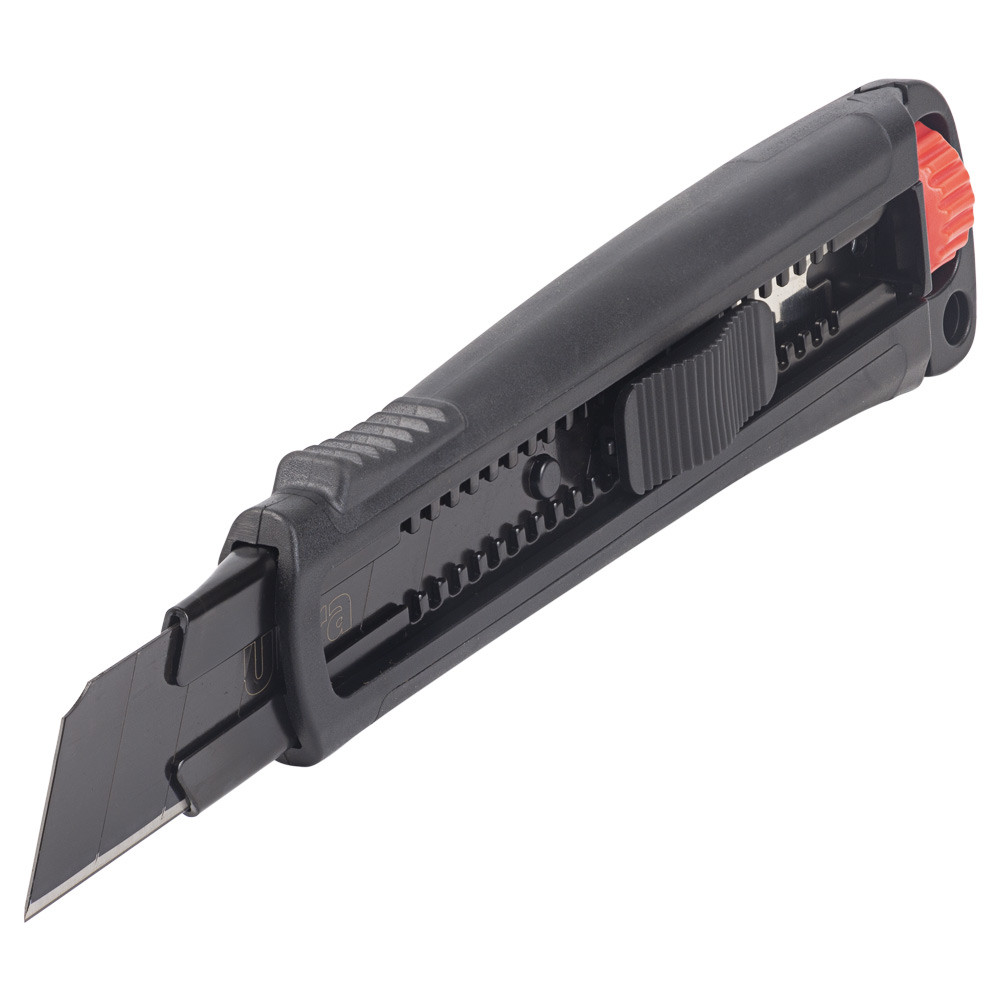 Ultra Нож сегментный лезвие 25мм корпус ABS/TPR автоматический замок ULTRA Коломыя - изображение 2