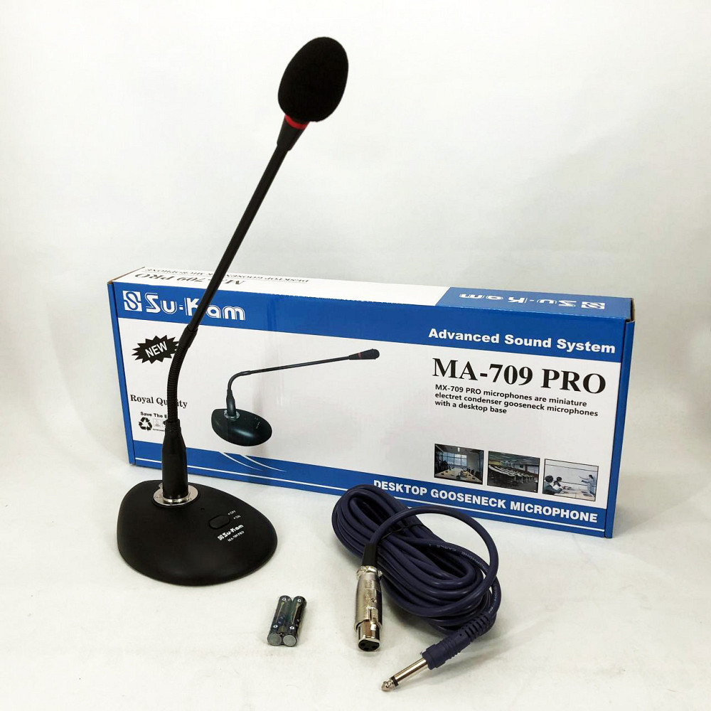 Микрофон настольный UKC DM MA-709 HS-849 для конференций Киев - изображение 2