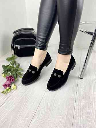 VIKTTORIO Туфлі жіночі VIKTTORIO ЖАЗИНА чорні (весна-осінь, замша натуральна) (2700) Коломия