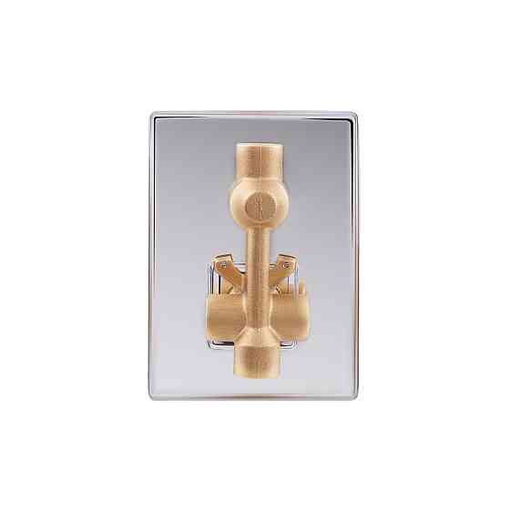 Душова система універсальна Qtap Aquarius прихованого монтажу на два споживачі QTAQA64103NGC Chrome Київ