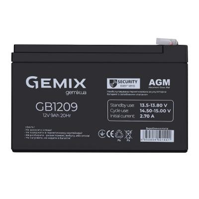 Батарея к ИБП Gemix GB 12В 9Ач (GB1209) Винница - изображение 1