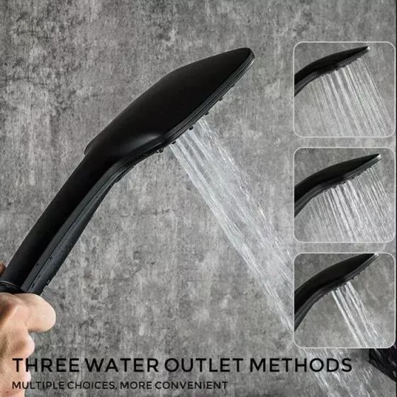 Змішувач на борт ванни GAPPO G1117-6 чорний Київ