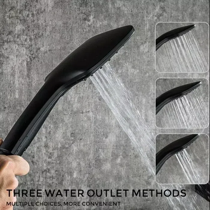 Смеситель на борт ванны GAPPO G1117-6 черный Киев - изображение 6