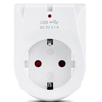 Зарядний пристрій REAL-EL 2*USB 10W (CS-25) Вінниця - фото 2