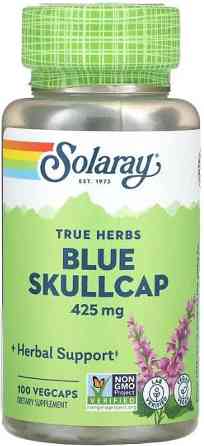 Шоломниця екстракт Solaray Blue Skullcap 425 мг 100 капс Київ