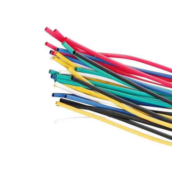 Кембрик термоусадочный 100см, d= 6 АССОРТИ упак 30шт Мукачево