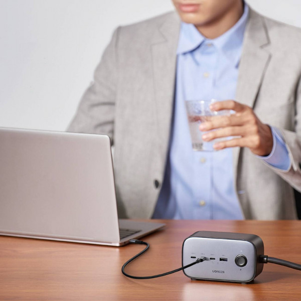 Зарядний пристрій 4xUSB 100W Nexode Pro (3хUSB-C+USB-A) CD270 Ugreen (60167) Киев - изображение 9