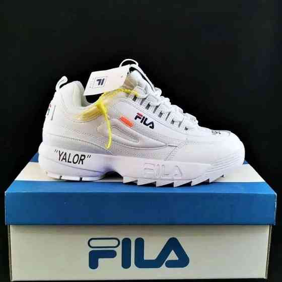 Кроссовки FILA Disruptor Белые Кожаные Фила Женские (размеры: 36,37,38,39,40,43) Видео Обзор Днепр