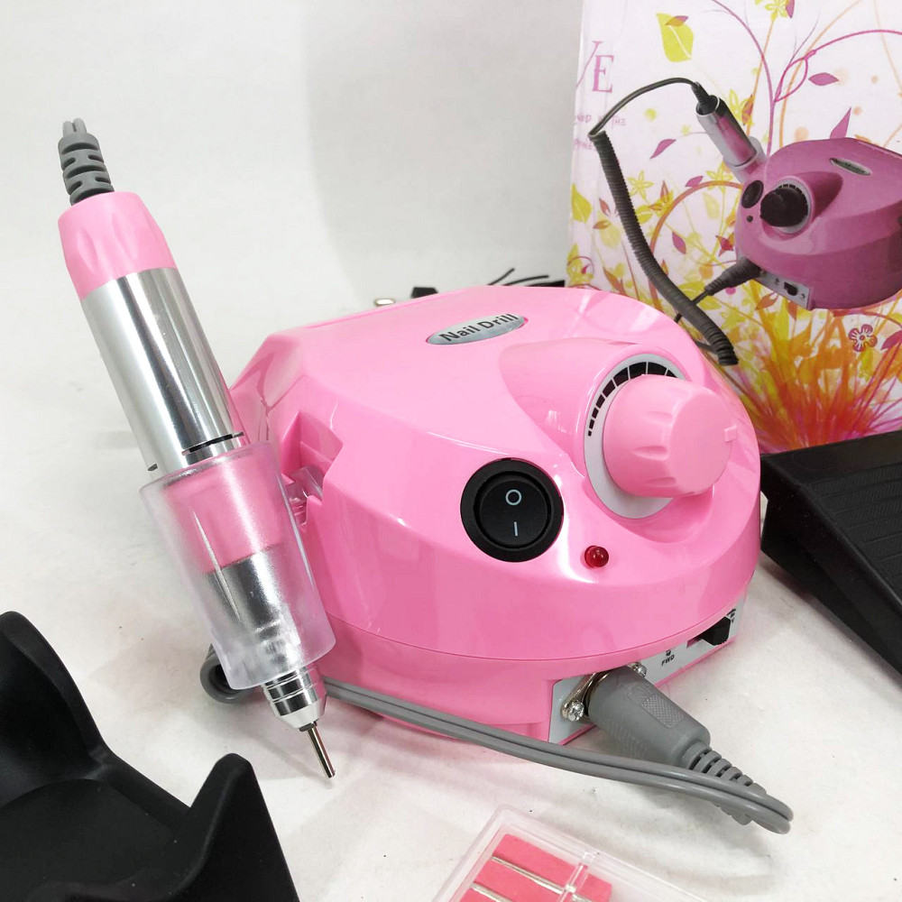Портативний фрезер для нігтів DM-11-1, Потужний апарат для манікюру Фрейзер манікюру і педикюру TV-18 Львів - фото 3
