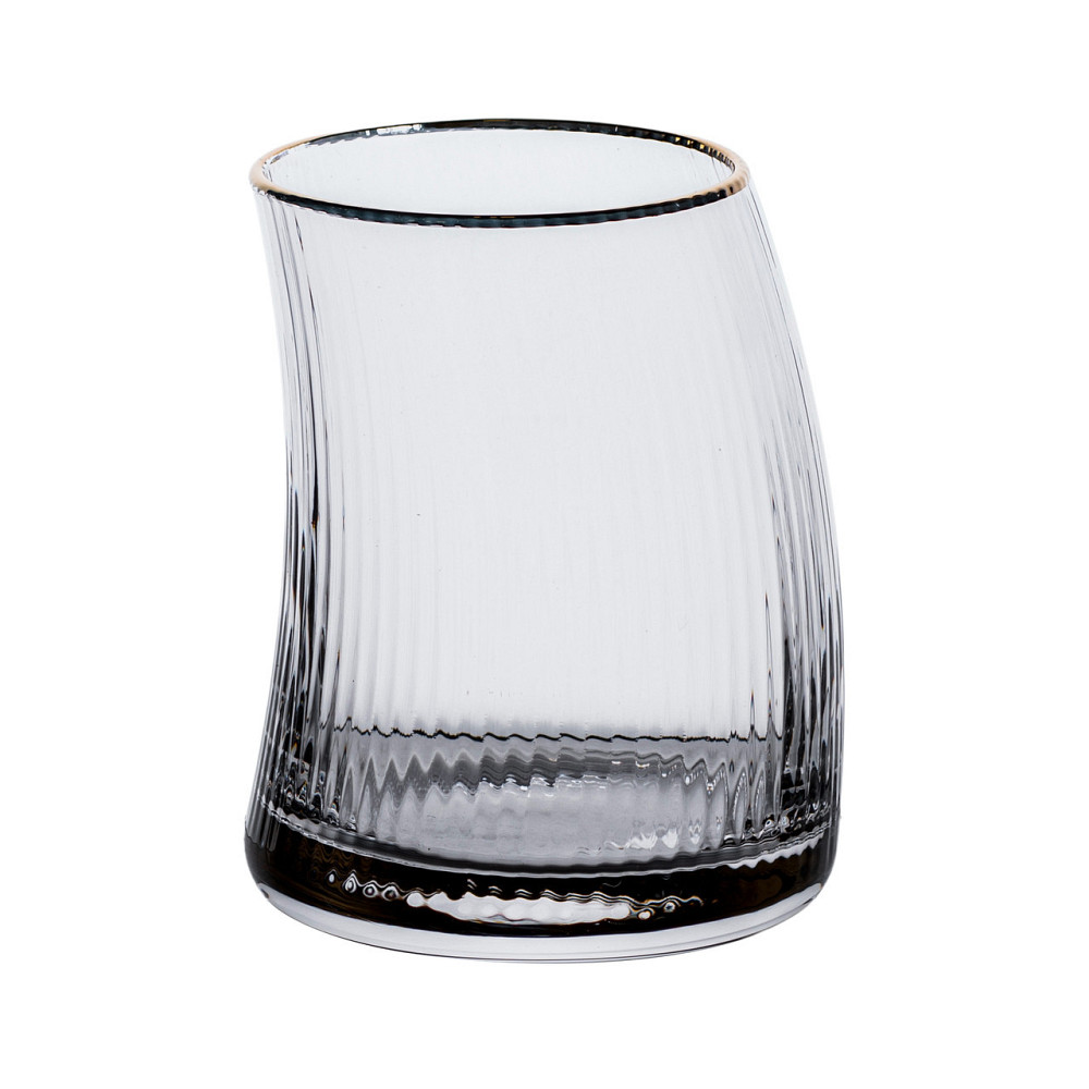 Набор из 6 стаканов 400 мл с изогнутыми стенками и вертикальным рифлением HP-16-20 Киев - изображение 3