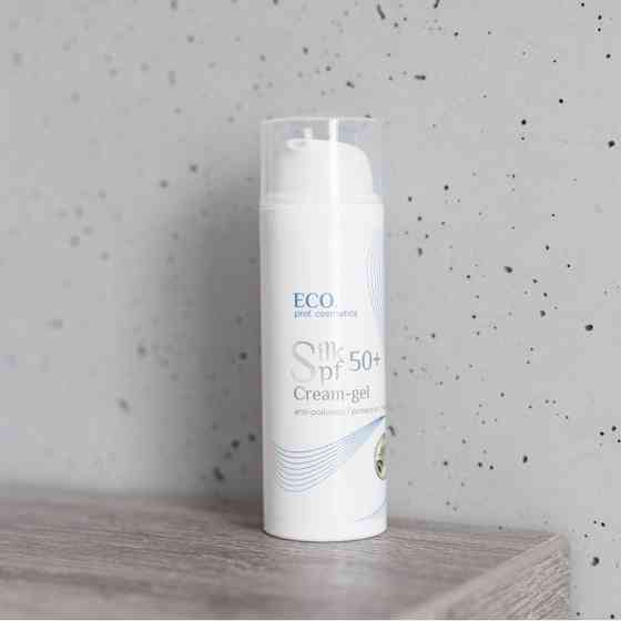 Крем-гель з рослинний шовком SPF 50+ Silk Eco.prof.cosmetics 50 мл Київ