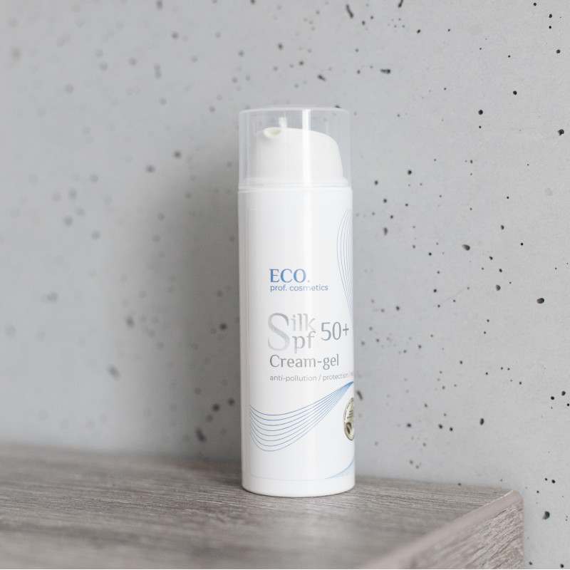 Крем-гель з рослинний шовком SPF 50+ Silk Eco.prof.cosmetics 50 мл Київ - фото 2