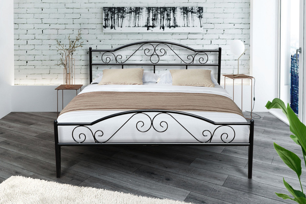 Ліжко Регіна 1600*2000, чорний Київ - фото 6