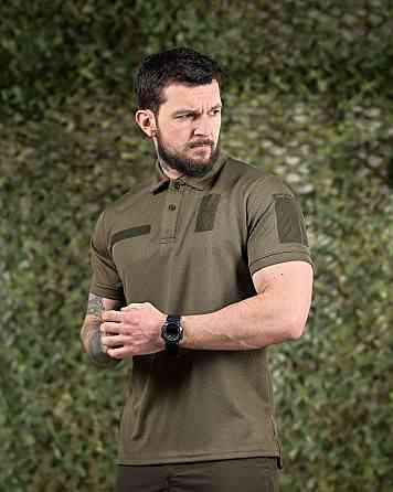 Тактична футболка поло PATRIOT олива ВТ6301 Одеса