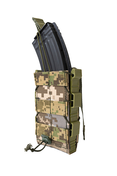 Подсумок пластик для магазина одинарный открытый Пиксель каркасный Одесса - изображение 6