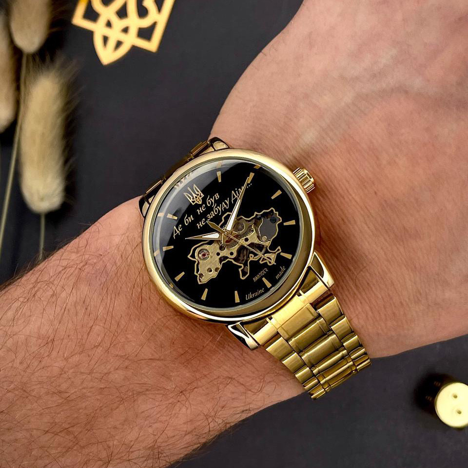 Awarder 022 Gold-Black Mechanic Metall Не Забуду Дім Киев - изображение 4