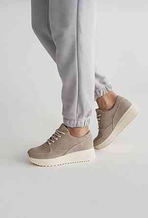 Zemira Кросівки жіночі ZEMIRA 812/21869 бежеві (весна-осінь, замша натуральна) (4385) Коломыя