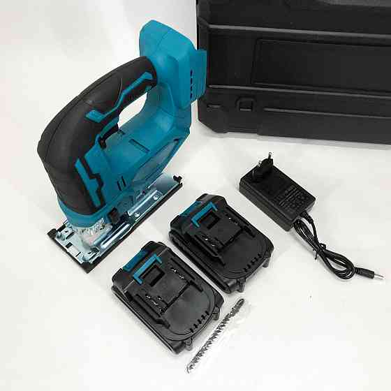 Акумуляторний безщітковий лобзик 24V з 2 АКБ у пластиковому кейсі з регулюванням швидкості та EP-606 кута нахилу Київ