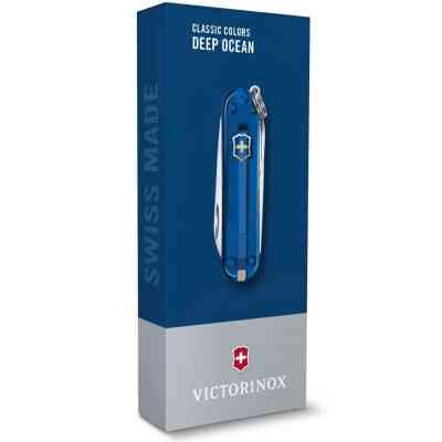 Ніж Victorinox Classic SD Colors Deep Ocean (0.6223.T2G) Вінниця