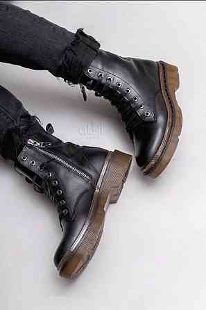 Abbi Черевики жіночі ABBI чорні натуральна шкіра зима 38р. (2823) Коломия