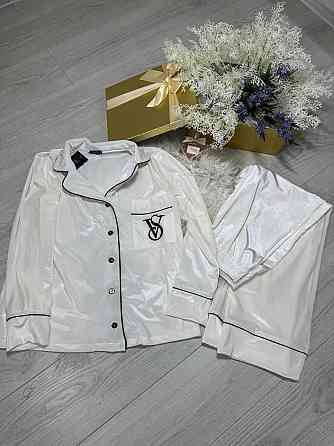 Женская стильная домашняя пижама бархатная пижама Молочный, 46/48 Одесса