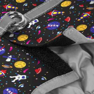 Шлей для собак WAUDOG Clothes с QR паспортом "NASA" XS4 (2917) Винница