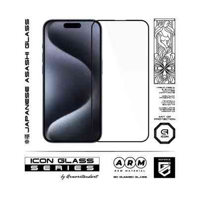 Скло захисне Armorstandart Icon 3D iPhone 15 Pro Max Black 2pcs (ARM74271) Вінниця
