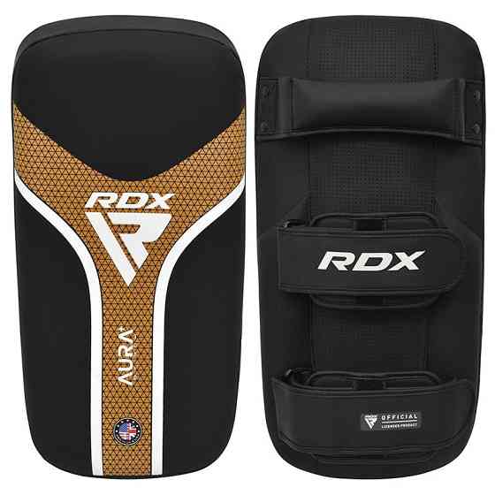 Пади для тайського боксу RDX Arm Pad Aura Plus T-17 Black (1 шт.) Каменское