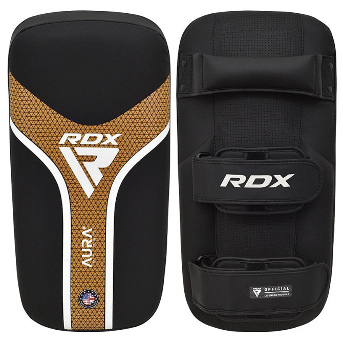 Пади для тайського боксу RDX Arm Pad Aura Plus T-17 Black (1 шт.) Кам'янське - фото 1
