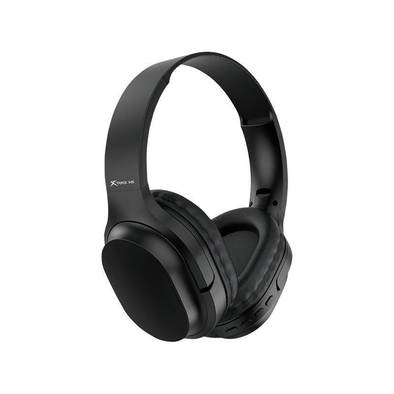 Навушники бездротові Bluetooth Xtrike Me HD-214 BK, чорні Винница - изображение 1