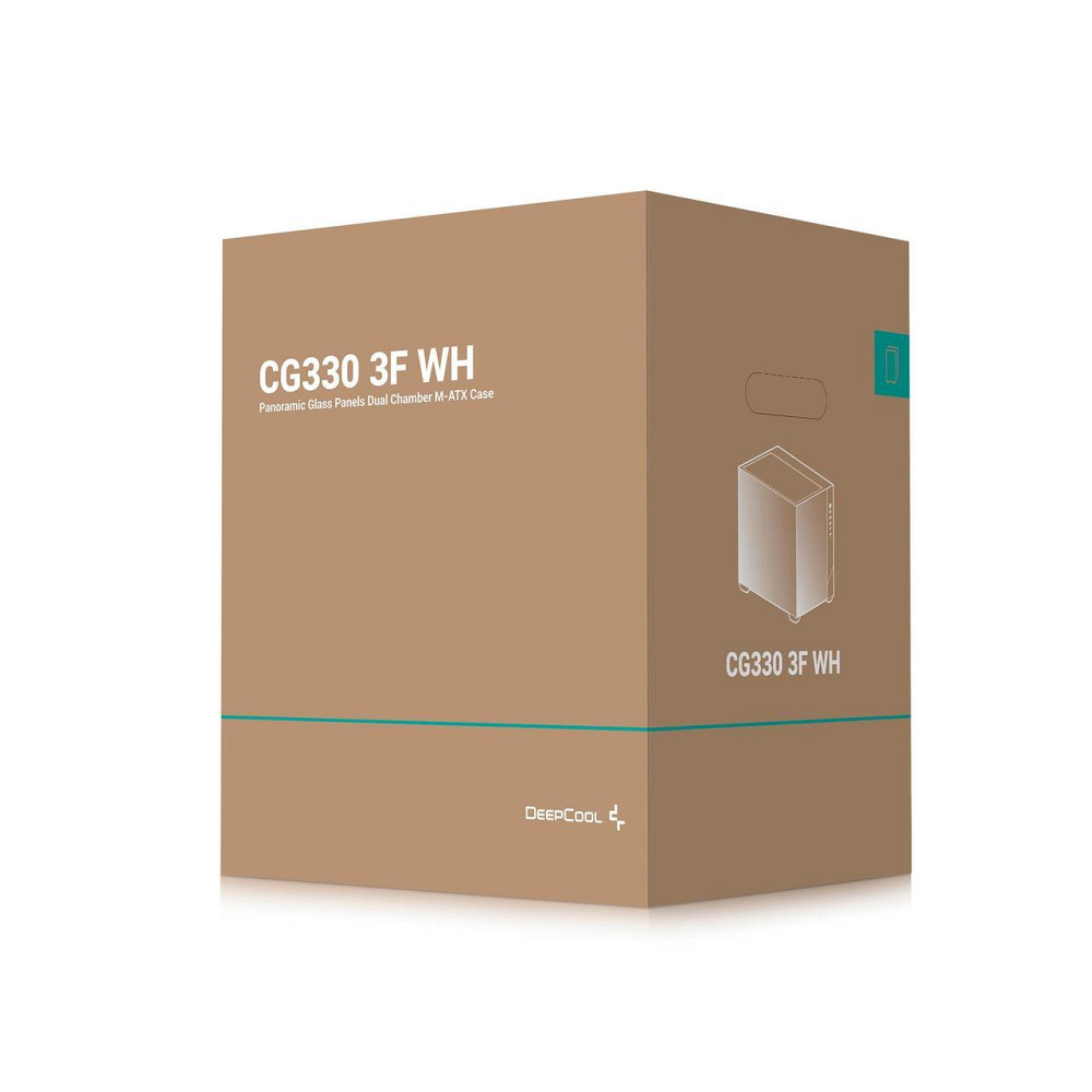 Корпус DeepCool CG330 3F White (R-CG330-WHNGM3-G) без БЖ ( 27993 ) Харків - фото 2