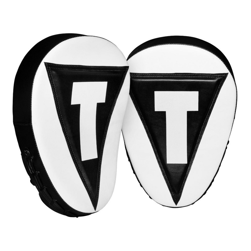 Лапи боксерські TITLE Boxing Attack “Big-T” Punch Mitts 2.0 White/Black Кам'янське - фото 2