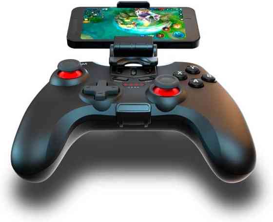 KROM KENZO Competition беспроводной геймпад Bluetooth 5.0 USB‑C с держателем для смартфона 15 программируемых Киев