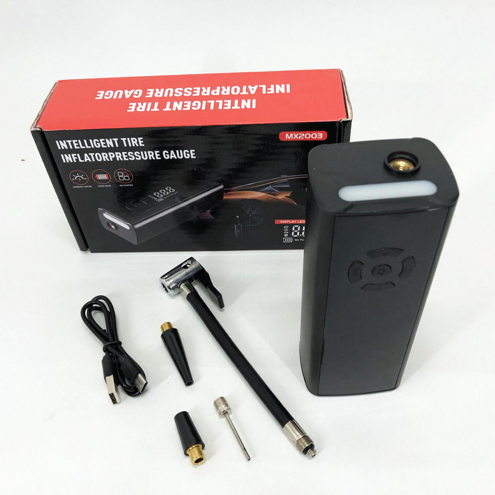 Автомобильный компрессор 12в MX20033, Портативный аккумуляторный pump, Компрессор 12 вольт DC-31 Львов - изображение 5