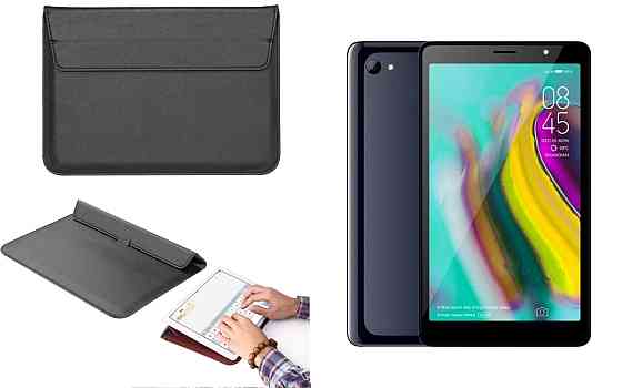 Чехол-конверт VitoCase для Tecno Tab 7 P704a, с функцией подставки для планшета Черный Киев