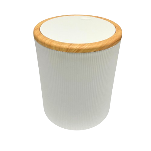 Набір для ванної кімнати 5в1 (мильниця/стакан для зуб.щіток/диспенсер/відро для сміття/йоржик для унітазу) білий Aura Євроголд Житомир - фото 3