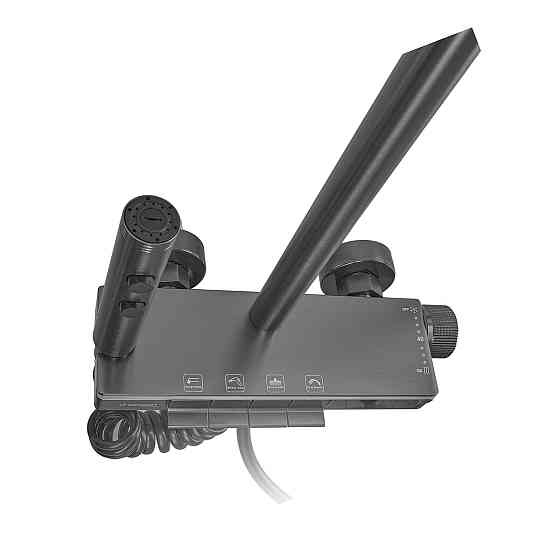 Душова колона Champion PBL-009-J Graphite з кнопковим змішувачем, 4 режими CH6 Харків