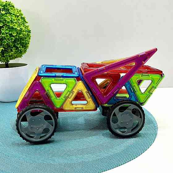 Конструктор магнітний Limo Toy Транспорт 25 деталей (LT3005) Чернигов